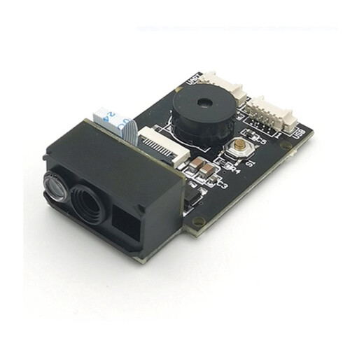 Module de Lecture de Codes-Barres 1D et 2D/QR, Interface USB UART 640x480 DC5V, Compatible avec les Codes de Passeport 2