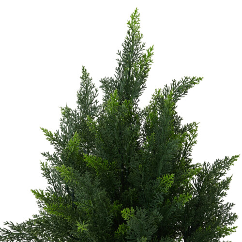 Living And Home 90cm Decorative Artificial Cypress Tree in Pot 2