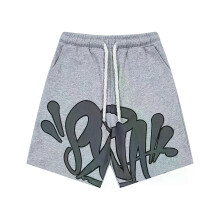 (S, E) Mens Summer Shorts 2025, Cotton, Printed, Cool, Hip Hop Style
