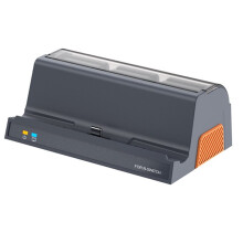 TV Dock Station for 2/OLED 3-in-1 Video Converter Base with -Compatible & Game Card Storage Black