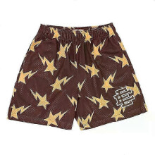 (Coffee WJX, L) Eric Emanuel EE Basic Shorts - Men's Gym Workout Shorts