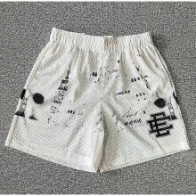 (white fangzi, XL) Eric Emanuel EE Basic Shorts - Men's Gym Workout Shorts