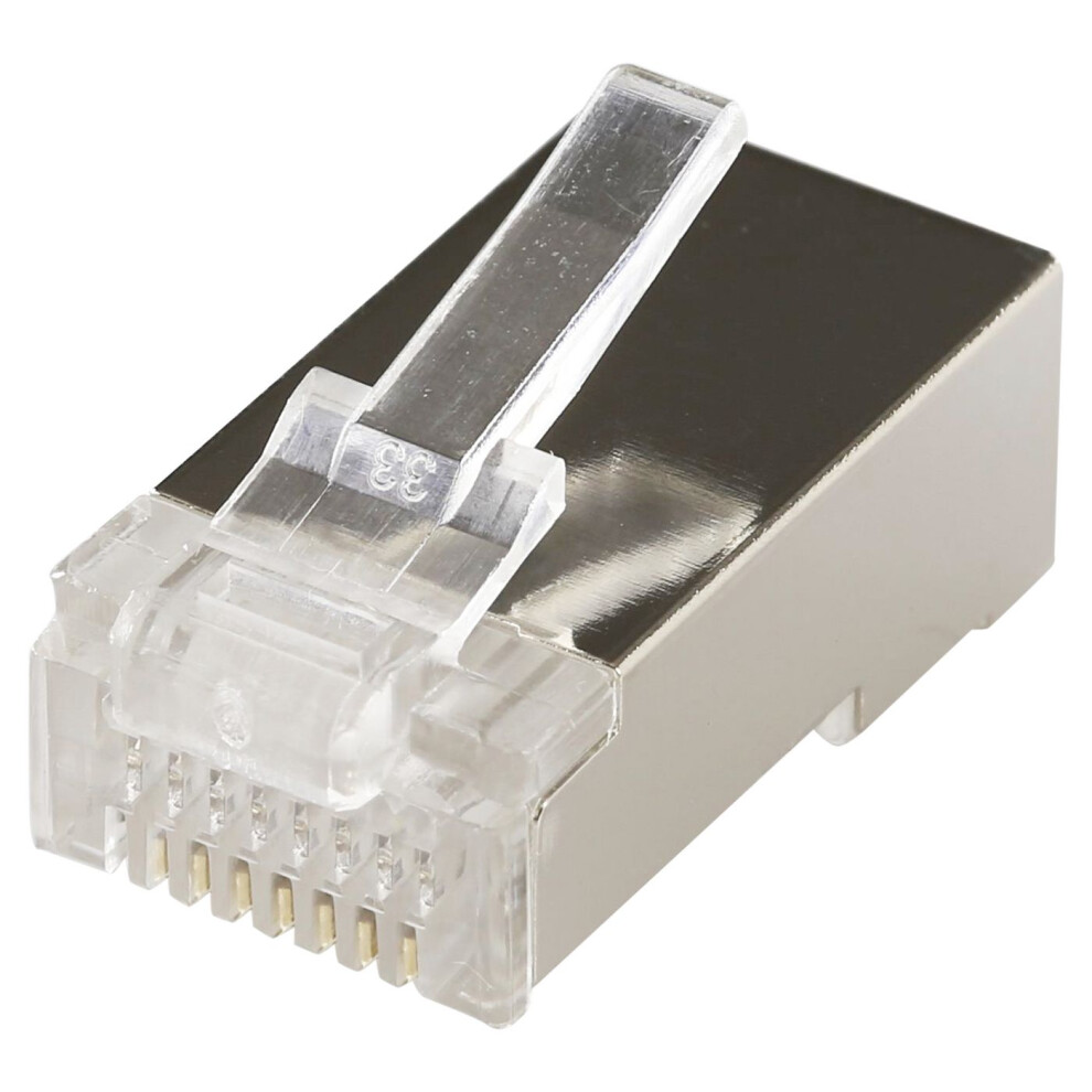 Microconnect Modular Rj45 Cat6 Ftp Easy Connector Awg 27/7 To 24/7 100Pcs 5715063521120
