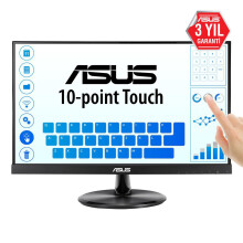 Asus 21.5" IPS Touch Screen 1920x1080px 250 cd/m² 1000:1 2x 1.5W HDMI VGA 3.5mm 491.5x300.1x204.4 mm
