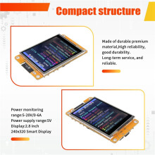 Placa de Desenvolvimento Portátil ESP32 Marauder Firmware 1.7.2 2,8 Polegadas 240x320 Display CYD Marauder