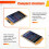 Placa de Desenvolvimento Portátil ESP32 Marauder Firmware 1.7.2 2,8 Polegadas 240x320  Display CYD Marauder 1