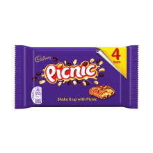 Cadbury Picnic Chocolate Bar, 128 G