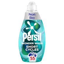 Persil Wonder Wash Speed Clean Non Bio Liquid Detergent 55 washes Effective clea