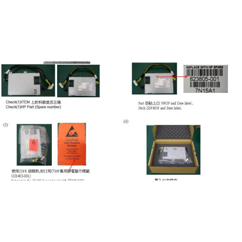 Hewlett Packard Enterprise 290w AC power supply
