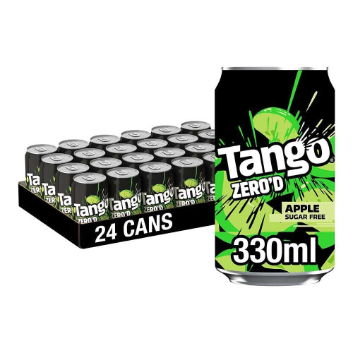 Tango Apple Sugar Free | 330ml Can | 24 Pack 1