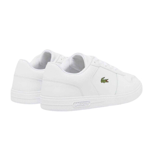 Lacoste (9.5 UK, White) Lacoste Mens Leather Trainers 2