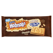 McVitie's Hobnobs Oaty Milky Biscuits Chocolate cream, Sweet Sandwich Snack for