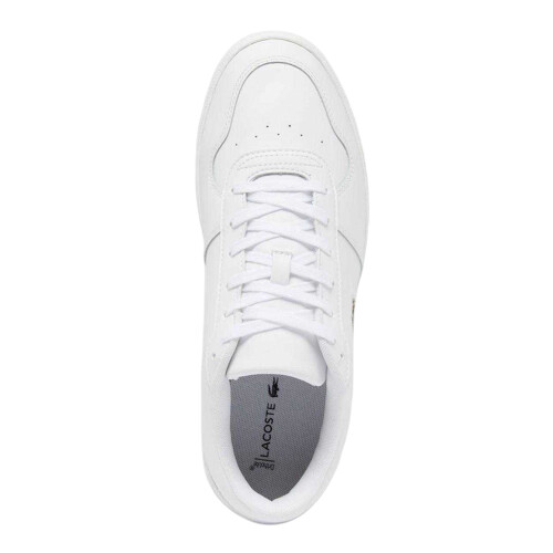 Lacoste (7 UK, White) Lacoste Mens Leather Trainers 2