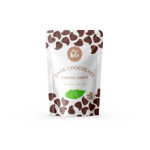 Sugar Free 70% Dark Chocolate Chips by Mrs. Keto | Vegan, No Added Sugar | Diabetic Friendly Low Carb Chocolate | 200g
