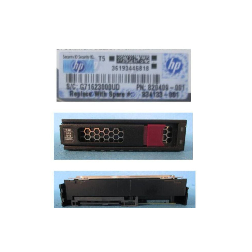 Hewlett Packard Enterprise 2Tb 7200 Rpm 3.5" Sas 12Gbps 5715063872024