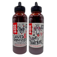 Angus & Oink | Dirty Barbie & Glazed and Confused BBQ Sauce Twin Pack | Sweet, Smoky & Bold Glazes for Beef, Chicken & Pork | Perfect for Grilling, R