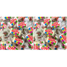 50 Mini Love Heart Sweets Valentines Sweets Wedding Heart Sweet Rolls Sweet Treat Gifting Co. (Pack of 2)