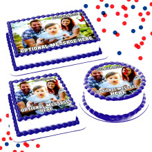 A4, Circle or Square - Your Own Edible Photo - Various Shapes & Sizes - Premium