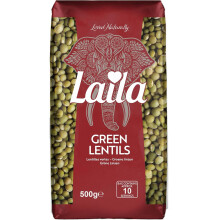 Laila Green Lentils 500 g