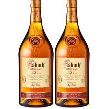 Asbach Original 3 Years Old, 70 cl (Pack of 2)