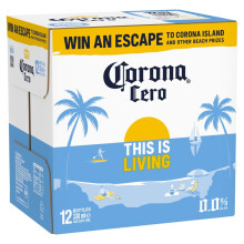 Corona Cero Beer, 12 x 330ml Bottles