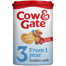 Cow & Gate 3 Toddler Baby Milk Powder Formula, 1-2 Years, 800g - Packaging May Vary
