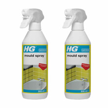 HG Mould Remover Spray | Kills Black Mold & Mildew on Walls & Tiles | 500ml (Pack of 2)