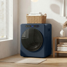 HOMCOM 5 kg Portable Vented Tumble Dryer Machine with Timer, Blue