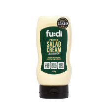 fu:di Salad Cream - Made with Avocado Oil and Free Range Eggs - Tangy & Smooth Authentic Flavour - No Added Sugar, No Seed Oils, Keto, Low Carb (315g