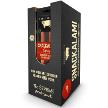 Serious Pig Snackalami Spicy Salami Snacks (12 x 30g)
