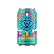 Vocation Brewery | Crush Hour 4.6% Everyday Hazy Pale | 12 x 330ml | Refreshing