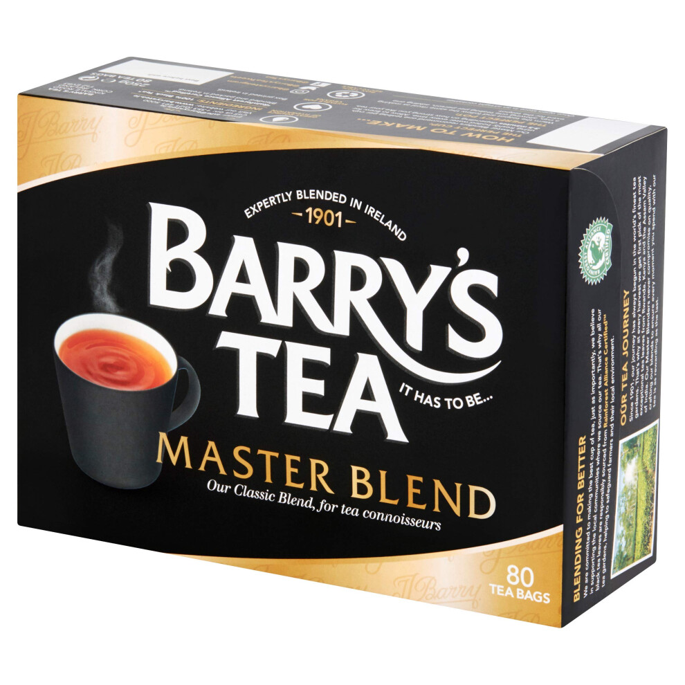 Barry's Tea Master Blend 80S Teabags Black 67304585