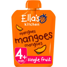 Ella's Kitchen Organic Mangoes Pouch 4+ Months, 70g