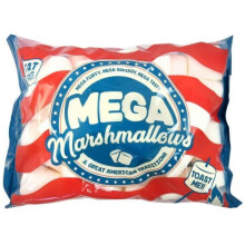 Mega Marshmallow Pack 550g- Tasty, Fluffy, Extra Large Fat Free. Smores & Roasti