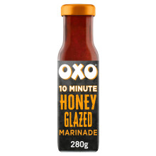 OXO Honey Glazed Marinade – Sweet & Savoury Flavour Enhancer, Ideal for Meats, V