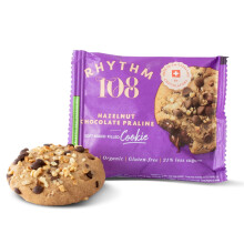 Rhythm 108 Swiss Organic Vegan Hazelnut Chocolate Praline Soft-Baked Filled Cook