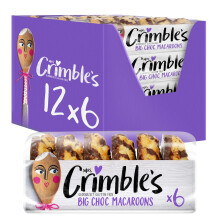 Mrs Crimble's 6 Large Chocolate Macaroons, 195g, Brown