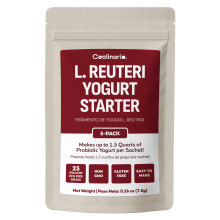 Coolinario L Reuteri Yogurt Starter (5-Pack, 1g Sachets) Reuteri Probiotics