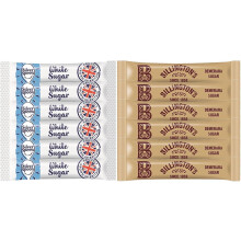 Billington’s Natural Brown Sugar Sticks – 2g (Pack of 100) + Silver Spoon White Sugar Stick Sachets – 2g (Pack of 100) | Portion-Controlled Suga