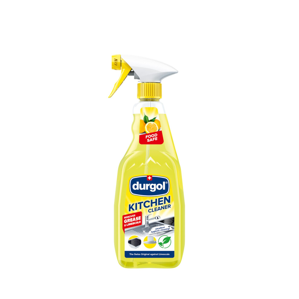 Durgol Kitchen Cleaner Spray, Powerful Limescale & Grease Remover 500Ml