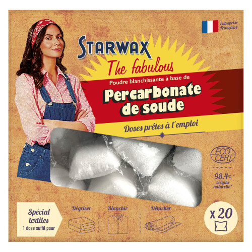 STARWAX Fabulous Sodium Percarbonate Doses 20 x 20 g 1