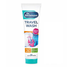 Travel Wash Non Bio Laundry 100ml for Hand Washing Clothes On The Go Up to 20 Wa