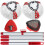 Spin Mop Head Scrubber Handle Base Replacement Set for Vileda Turbo System 1