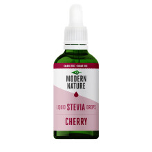 Modern Nature Cherry Flavour Drops | Sugar Free Flavour, Liquid Stevia Sweetener | Zero Calorie Water Drops & Natural Drink Enhancer for Flavoured Wa