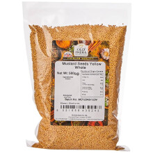 Old India Mustard Seeds Yellow Whole 500g