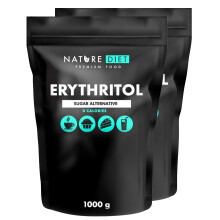Nature Diet - Erythritol 2 x 1000 g Natural Sweetener Zero Calories Sugar Replac
