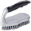 Elliott 10F00222 Scrubbing Brush with Grip Handle, Silver 1