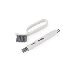 Beldray Deep Clean Crevice Brush & Scraper – Detailing Set, Large Track Brush for Tiles & Grout, Small Groove Cleaner for Window Seals & Sinks, Reve