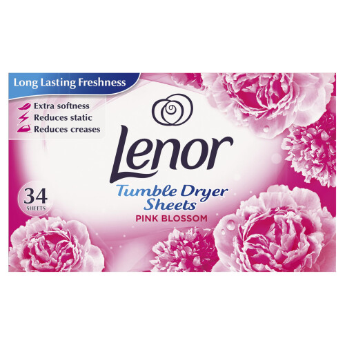 Lenor Lenor Tumble Dryer Sheets Sparkling 34's