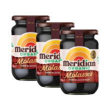 Meridian Organic Blackstrap Molasses 600g – Unsulphured, Mineral-Rich Cane Syrup, High in Iron, Calcium & Magnesium, Vegan & Natural Sweetener | fro
